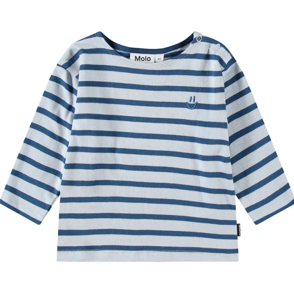 Edarko Long-Sleeved T-Shirt Lagoa Stripe>Molo Sale