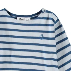 Edarko Long-Sleeved T-Shirt Lagoa Stripe>Molo Sale