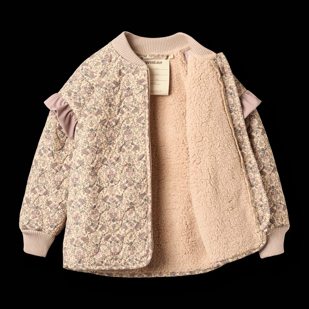 Ellas Termojacka Mellow Peach Tapestry>Wheat