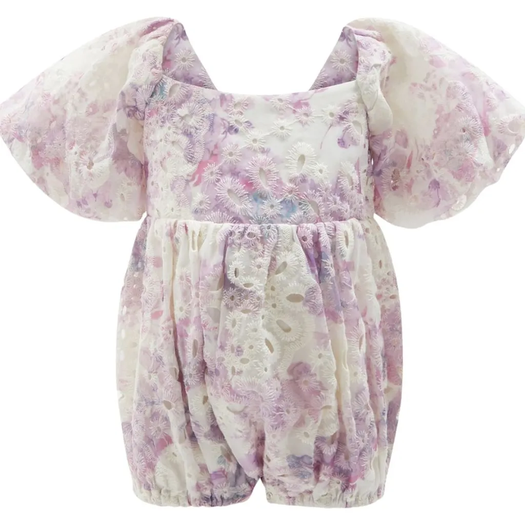 Ellory Broderad Romper Lilac Lily>Bardot Junior