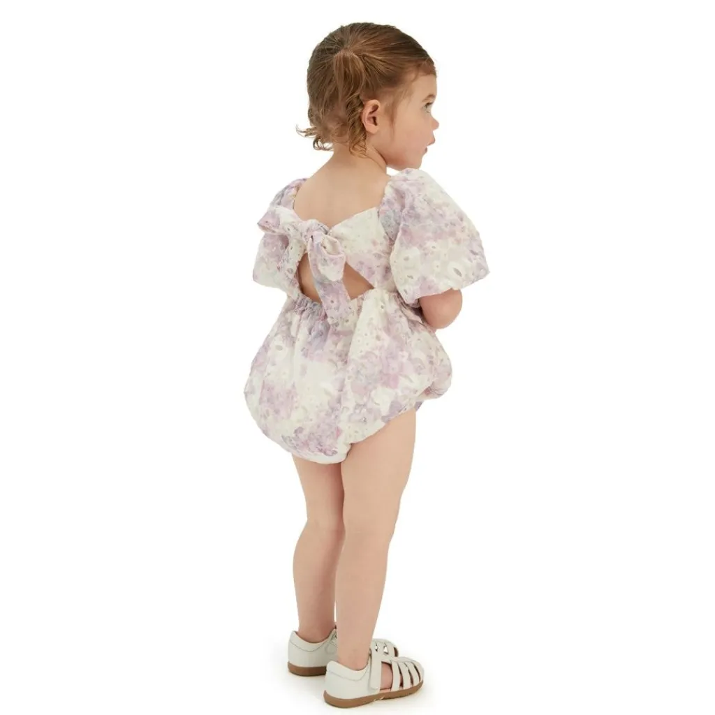 Ellory Broderad Romper Lilac Lily>Bardot Junior