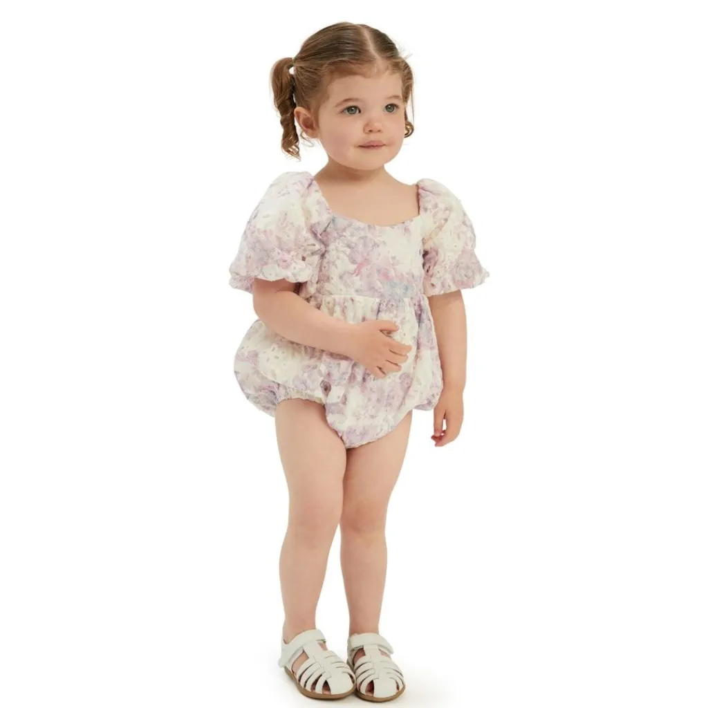 Ellory Broderad Romper Lilac Lily>Bardot Junior