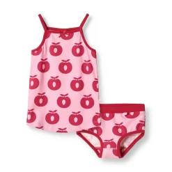 Elstar Underwear Set with Apples Pink lilac>Småfolk Online