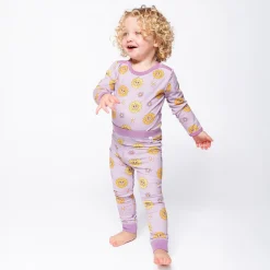 Elstar With Sunflowers Baby Leggings Heather Purple><noscript><img width=