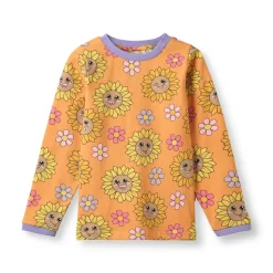 Elstar With Sunflowers Långärmad T-shirt Tangerine>Småfolk Clearance