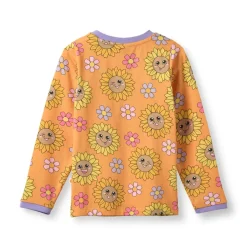 Elstar With Sunflowers Långärmad T-shirt Tangerine><noscript><img width=