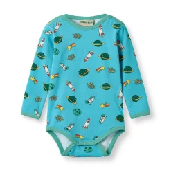 Elstar With The Universe Långärmad Baby Body Petit Four>Småfolk Online