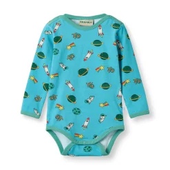 Elstar With The Universe Långärmad Baby Body Petit Four>Småfolk Online