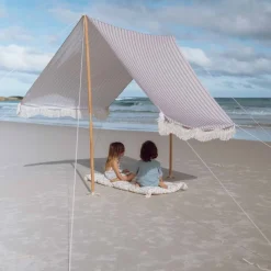 Emil Randigt Strandtält Taupe><noscript><img width=