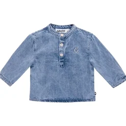 Enoz Skjorta Bleach Denim>Molo Hot