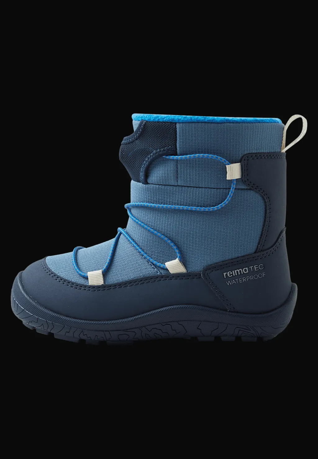 Ensilumi Kids tec Barfota Vinterkängor Navy>Reima