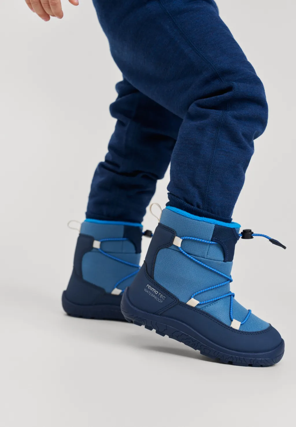 Ensilumi Kids tec Barfota Vinterkängor Navy>Reima