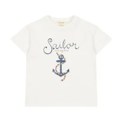 Era T-shirt Off White Sailor>Konges Sløjd Hot