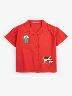 Farm Adventure Skjorta Red>Bobo Choses Discount