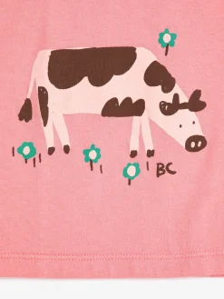 Farm Adventure T-shirt Pink>Bobo Choses Hot