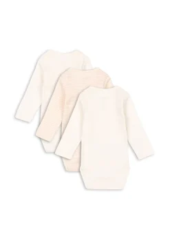 Fio 3-pack Randig Långärmad Body Blush Mix>Fanga Fontana
