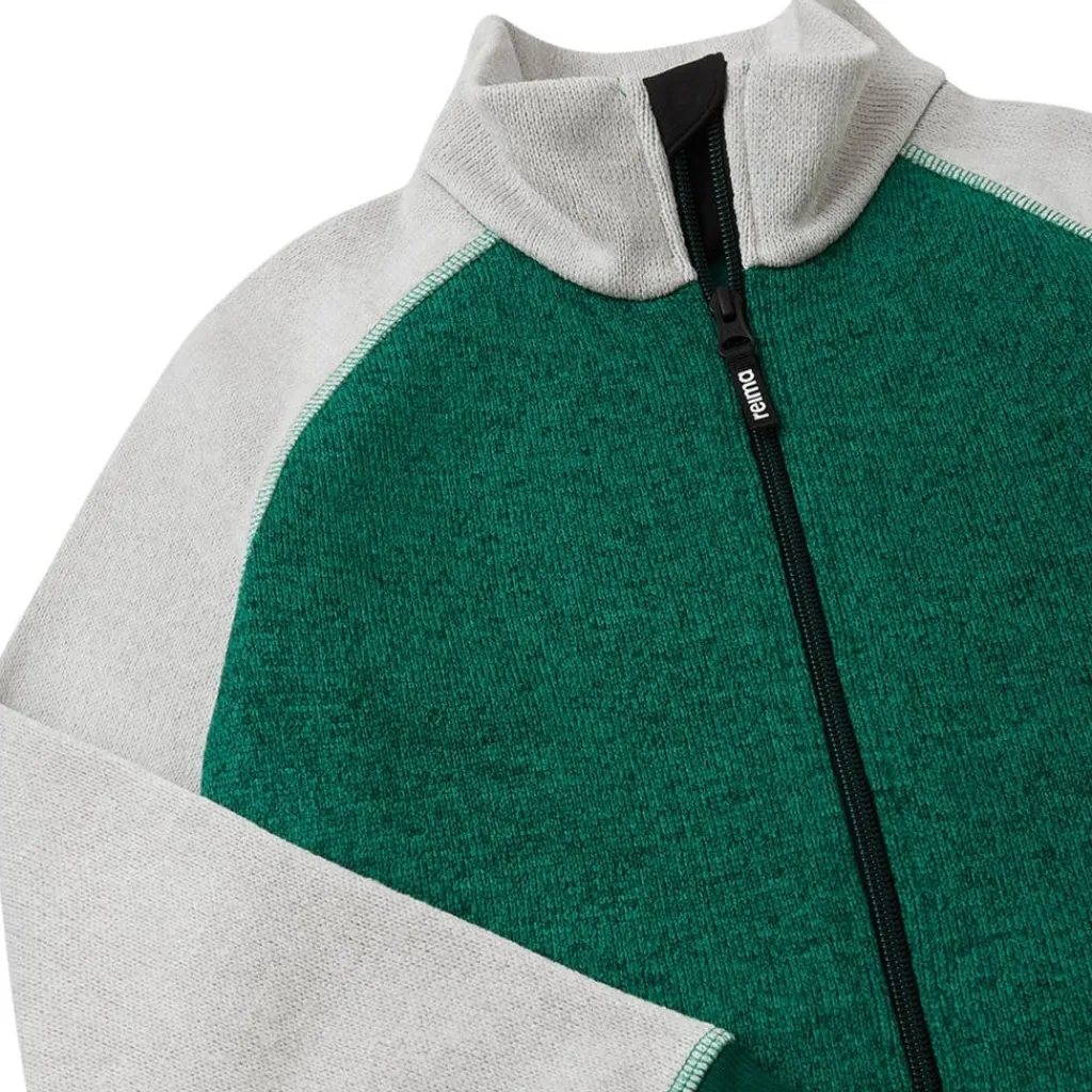 Fleece-tröja, Neulomus-Deeper Green>Reima Outlet