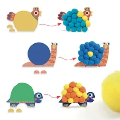 Fluffy Animals Hantverkssats>Djeco Best