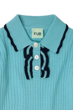 Frill Polo Aqua><noscript><img width=
