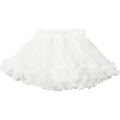 Frilly Kjol Vit>DOLLY by Le Petit Tom