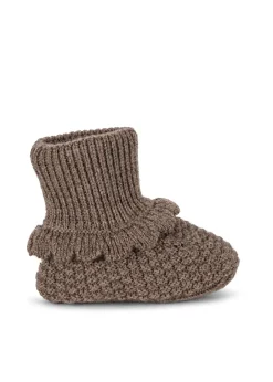 Fruity Booties Bunny Brown Melange>Konges Sløjd New