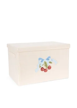 Förvaringskorg Stor Cherry Bow>Konges Sløjd