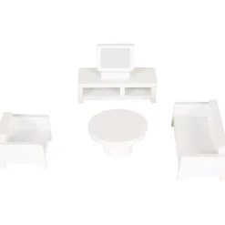 FSC 100% Dockmöbelset Vitt>Stoy New