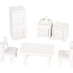 FSC 100% Dockmöbelset Vitt>Stoy New