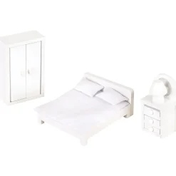 FSC 100% Dockmöbelset Vitt><noscript><img width=