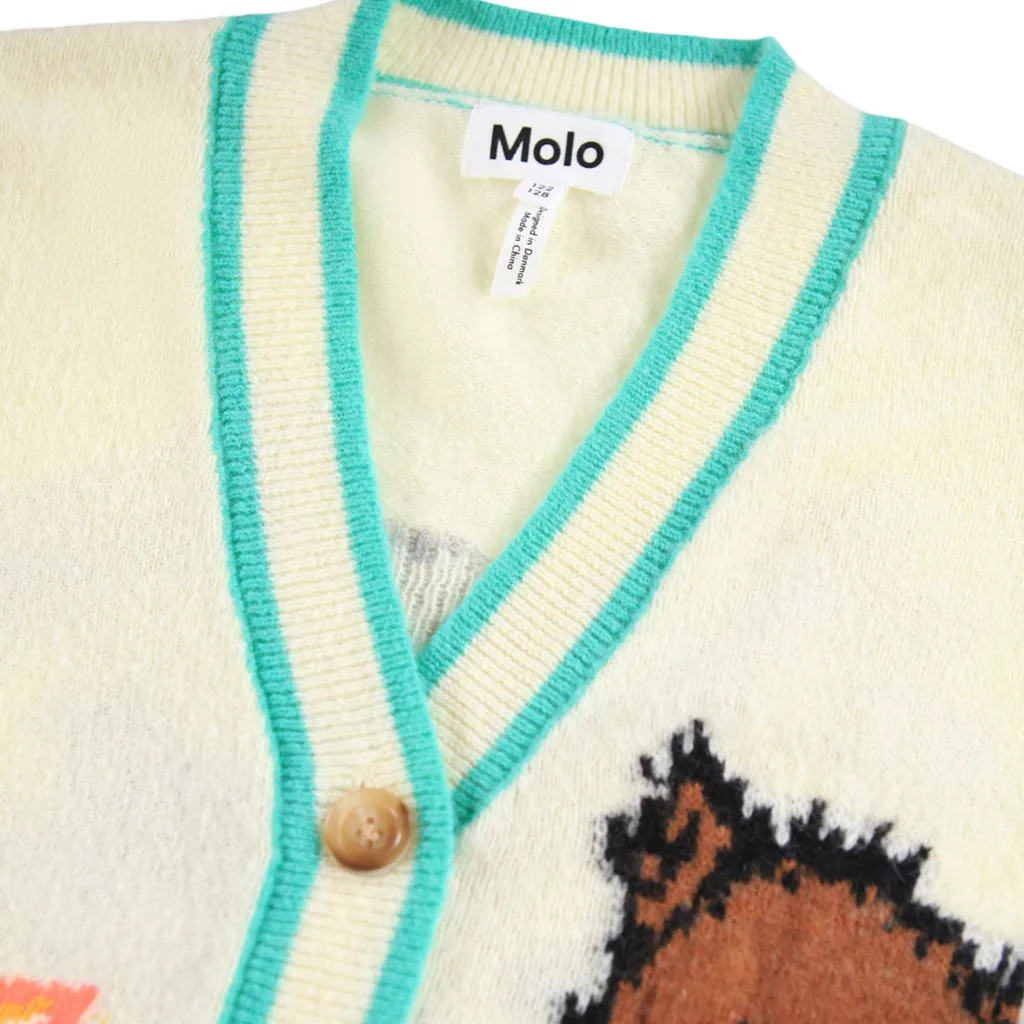 Gaby Cardigan Buttercream>Molo Clearance