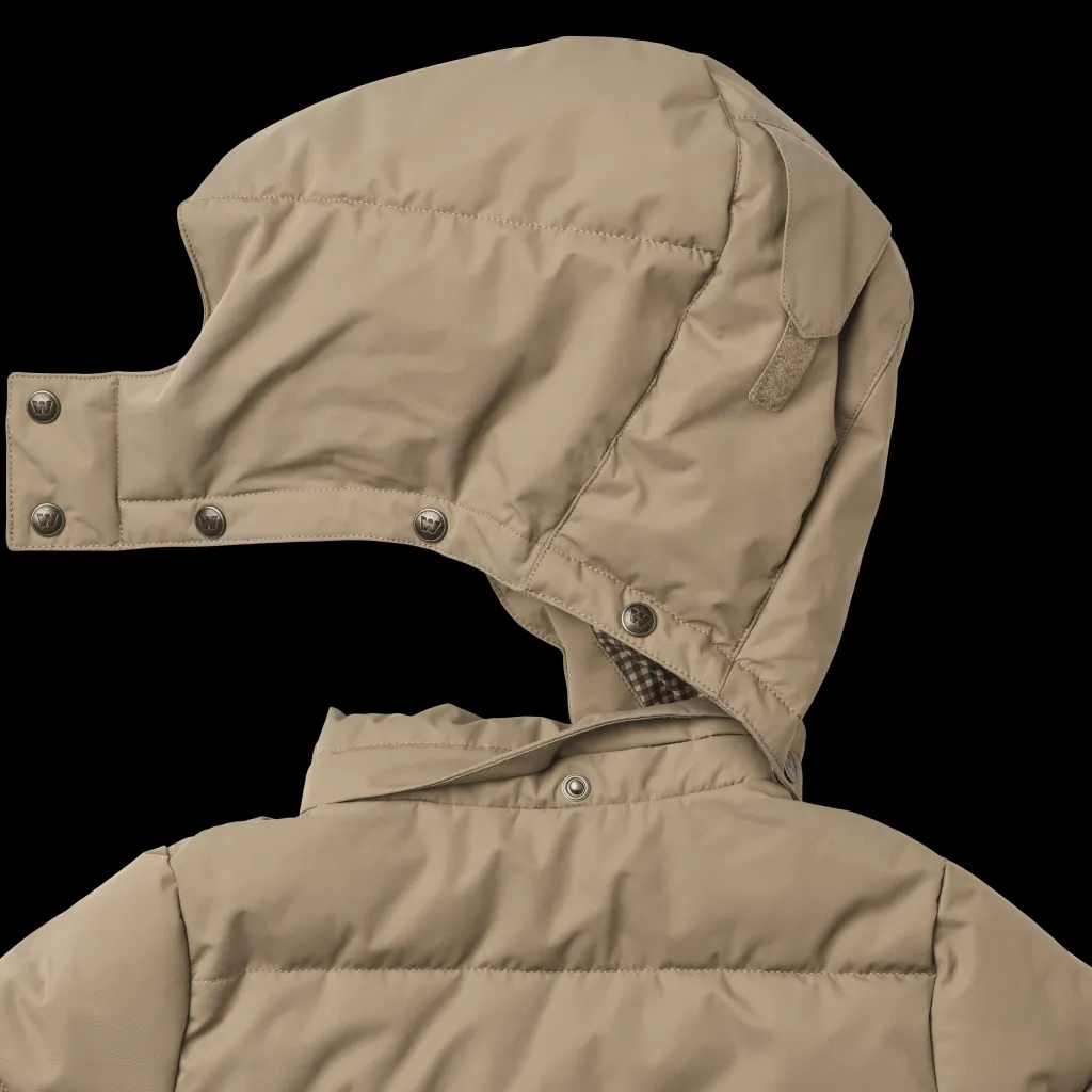 Gael Vadderad Jacka Grey Stone>Wheat Outlet