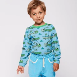 Gala Långärmad Topp Pool Blue><noscript><img width=