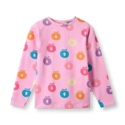 Gala With Apples Långärmad T-shirt Pink Lilac>Småfolk Online