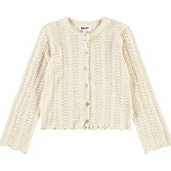 Gigi Knitted Cardigan Sand Melange>Molo Sale
