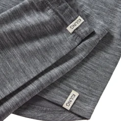 Gisborn Baselayer-set I Ull Och Bambu Dark Grey Melange><noscript><img width=
