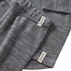 Gisborn Baselayer-set I Ull Och Bambu Dark Grey Melange><noscript><img width=