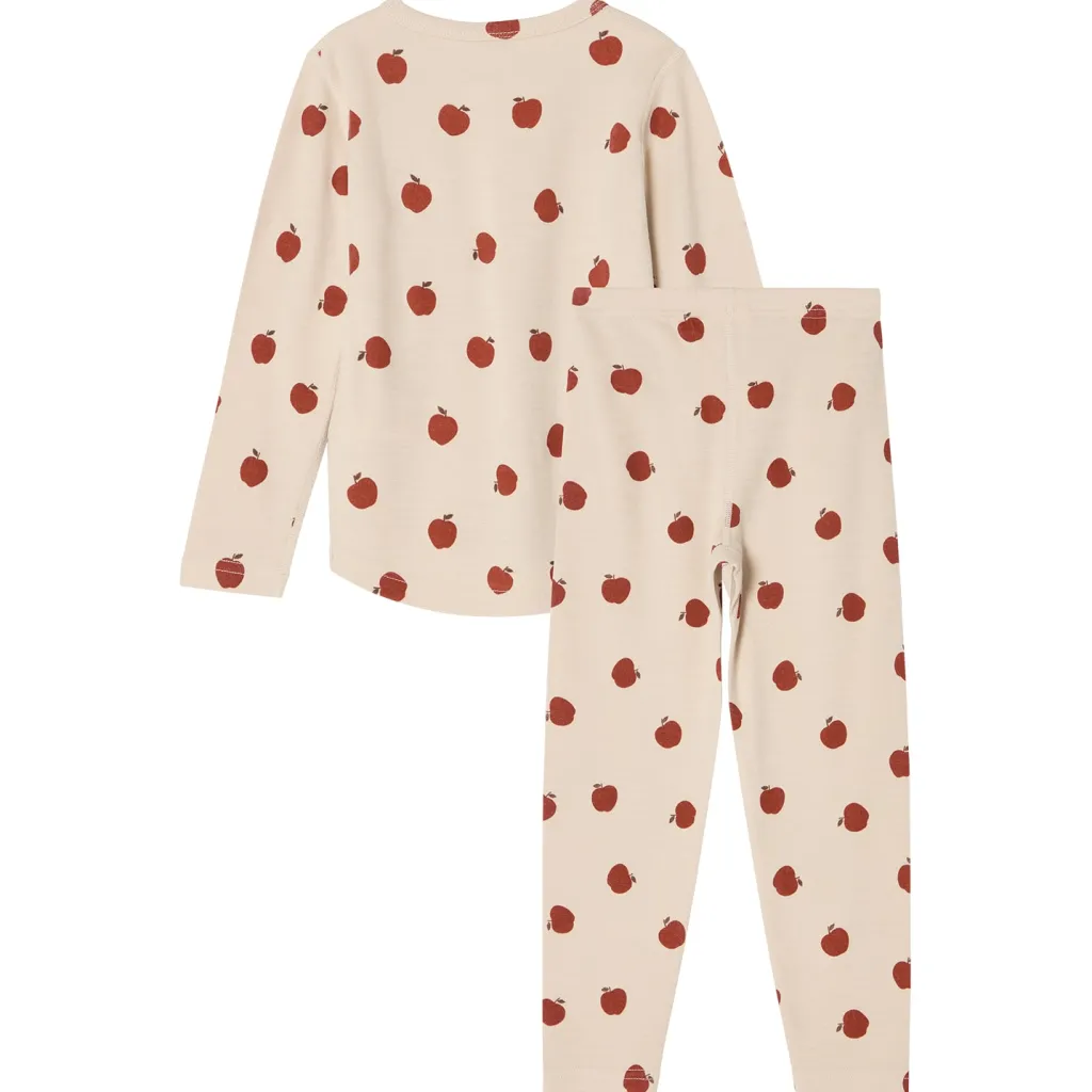 Gisborn Baselayer-set I Ull Och Bambu Foggy White Apple>Kuling Clearance