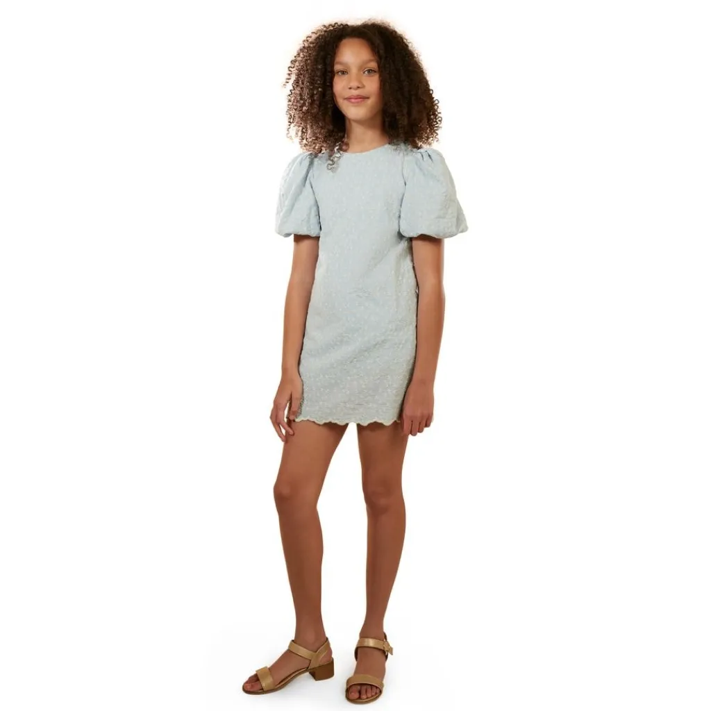 Giselle Mini Klänning Washed Blue>Bardot Junior Hot