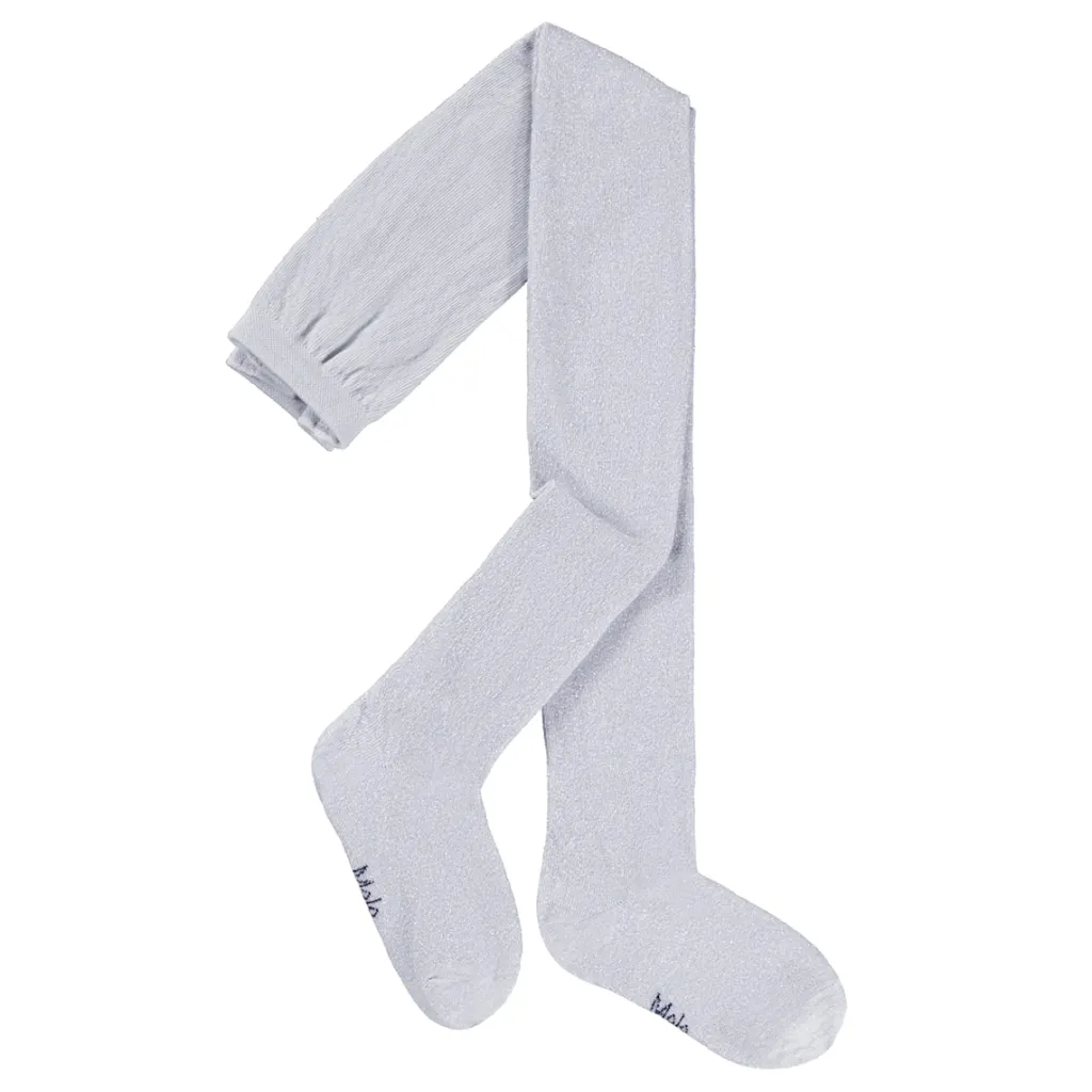Glitter Strumpbyxor Silver>Molo Clearance