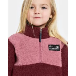 Gosig Kids Jumper Med Halv Dragkedja Anemon Red><noscript><img width=