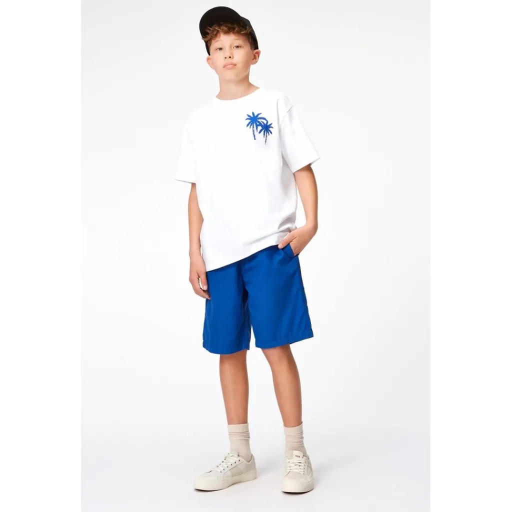 GOTS Arrow Shorts Reef Blue>Molo