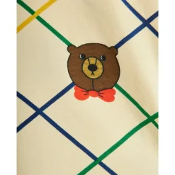 GOTS Bear Check Långärmad Topp Offwhite><noscript><img width=