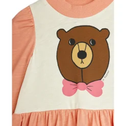 GOTS Bear Långärmad Klänning Pink><noscript><img width=