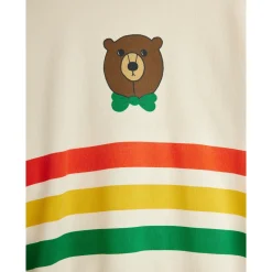 GOTS Bear Randig Sweatshirt Offwhite><noscript><img width=
