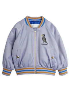 GOTS Birds Sp Lightweight Basebolljacka Purple>Mini Rodini Sale