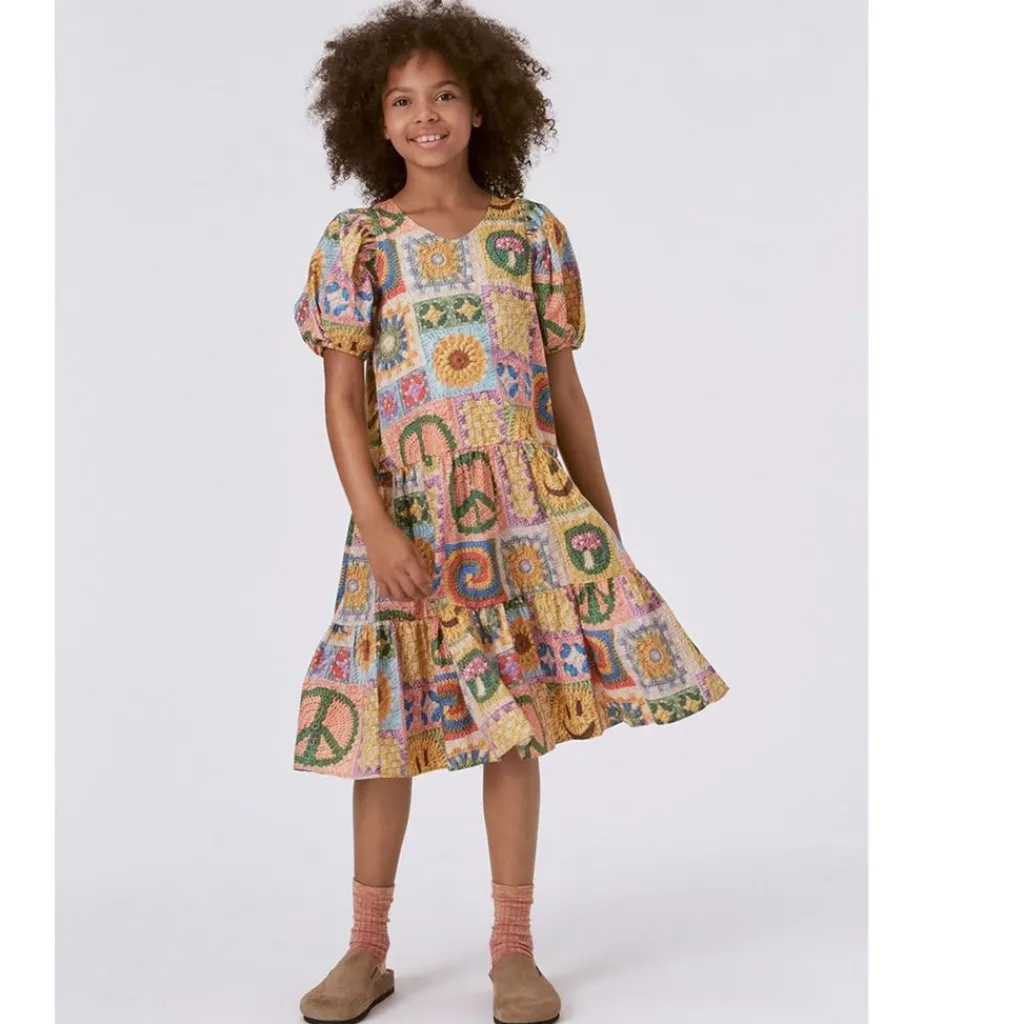 GOTS Cadylou Klänning Crochet Vibe>Molo Discount