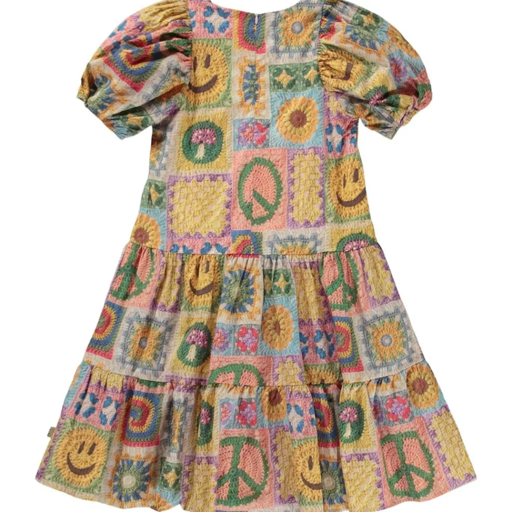 GOTS Cadylou Klänning Crochet Vibe>Molo Discount