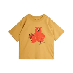 GOTS Camp Rodini Sp Kortärmad Top Beige>Mini Rodini Discount