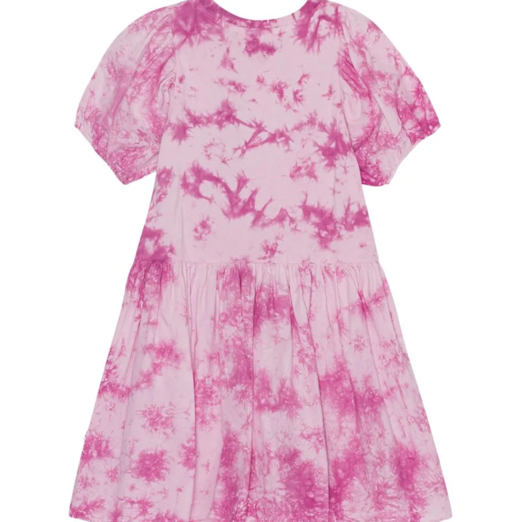 GOTS Chikako Klänning Purple Tie Dye>Molo New