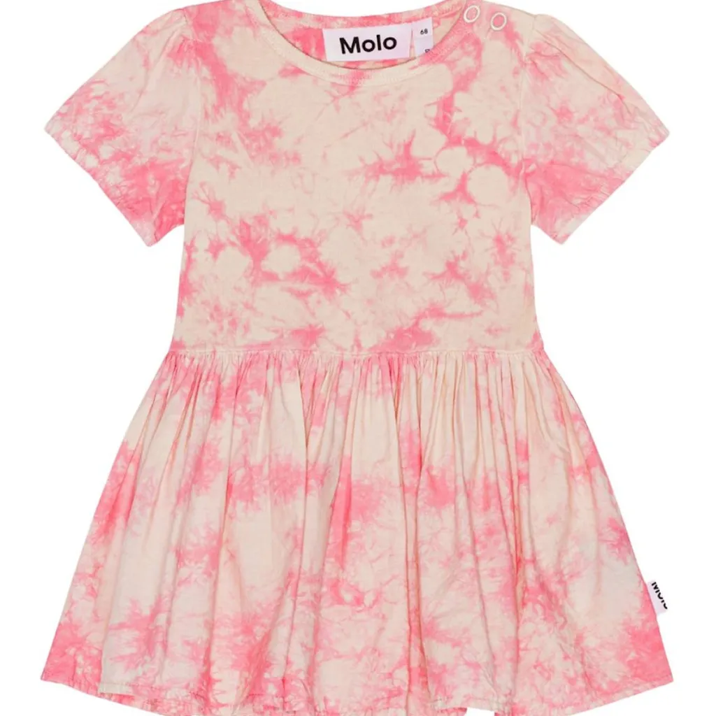 GOTS Cibi Klänning Rose Tie Dye>Molo Sale